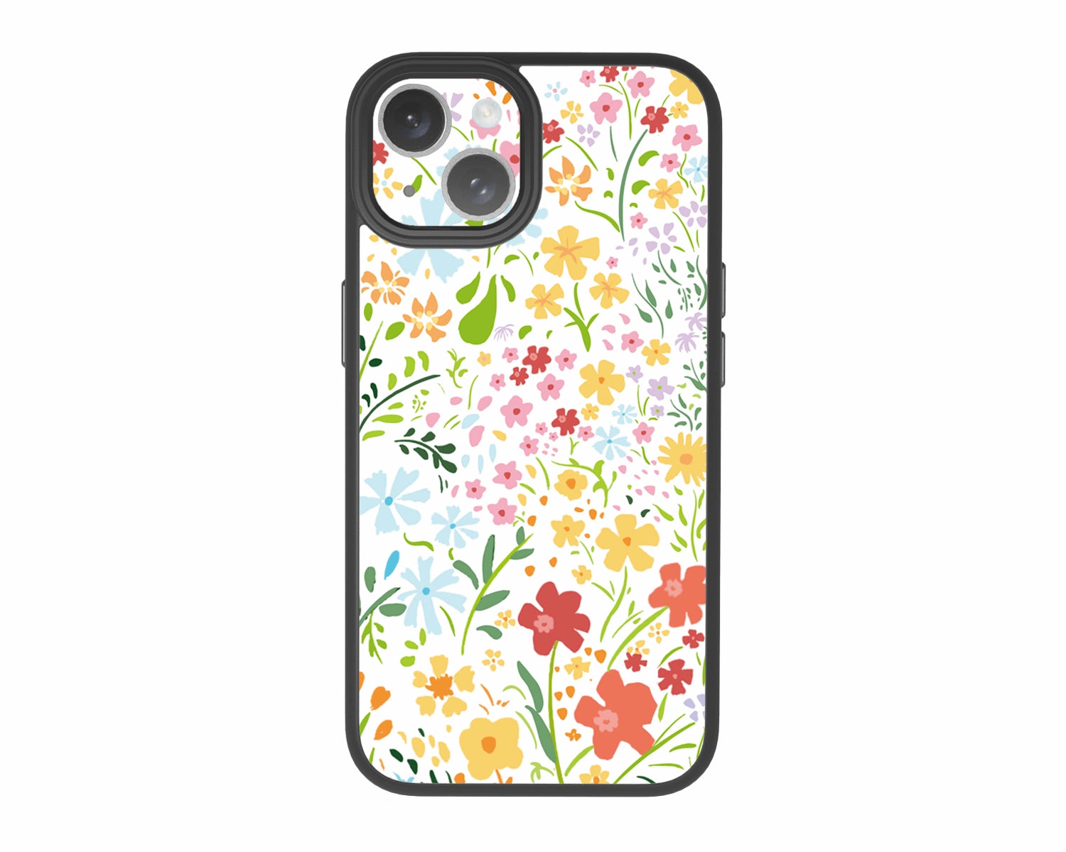 Spring-Blossom-Whimsical-Floral-Chic-iPhone 14-Case-Chili Case