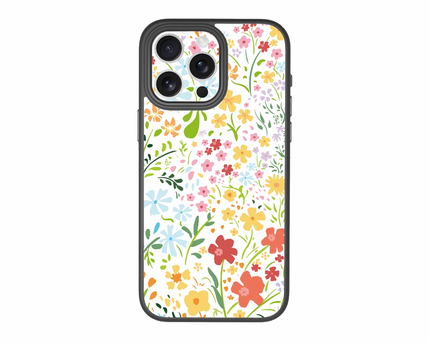 Spring-Blossom-Whimsical-Floral-Chic-iPhone 15 Pro-Case-Chili Case